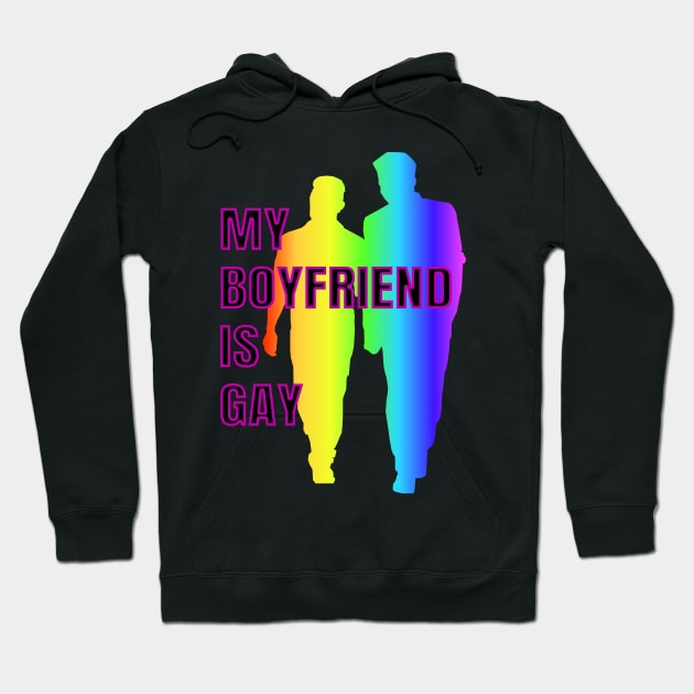 My boyfriend is gay Hoodie by goingplaces